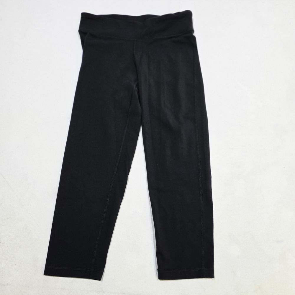 C9 Champion Leggings Womens Small Black Cropped Capri Athletic Yoga Pants